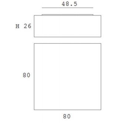 Ткань светодиодный потолочный светильник Olé Lighting Блок ARCH-00135317 - Вид №12
