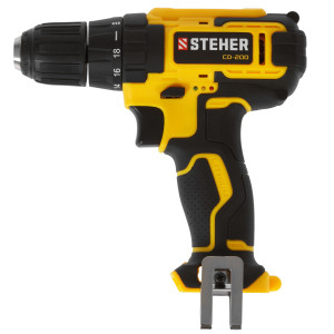 Дрель-шуруповерт STEHER CD-200   , Без ЗУ, Без АКБ 5451683