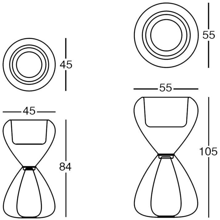 VONDOM Садовый горшок sun-id-1412274 - Вид №2