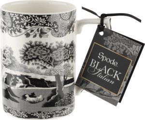10670099 Spode Кружка Spode Черная Италия 340мл Фаянс