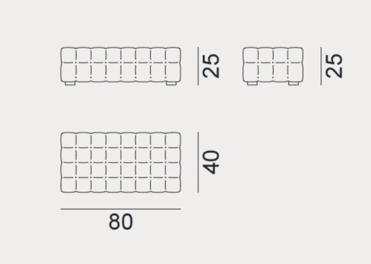МДФ письменный стол Gervasoni Yaku ARCH-00111847 - Вид №3