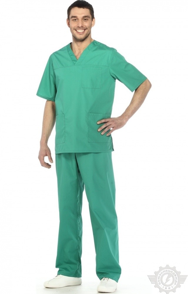 5039649 Костюм "Спец" зеленый  Медицинская одежда  размер 48-50/158-164 Спецодежда  - Вид №9