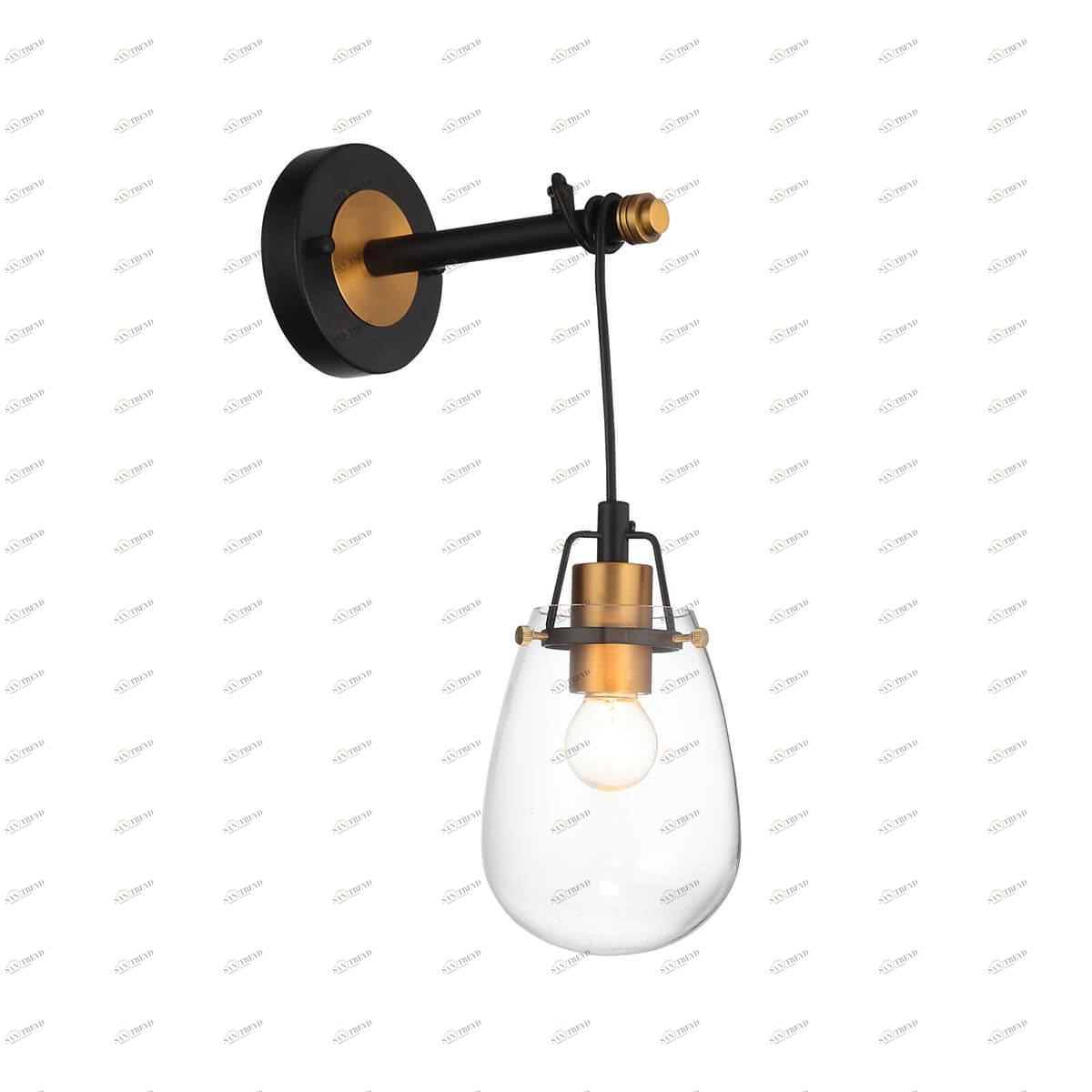 Бра настенное черное ST Luce Buneve SL428.401.01 ST LUCE BUNEVE 00-3930111 Черный 