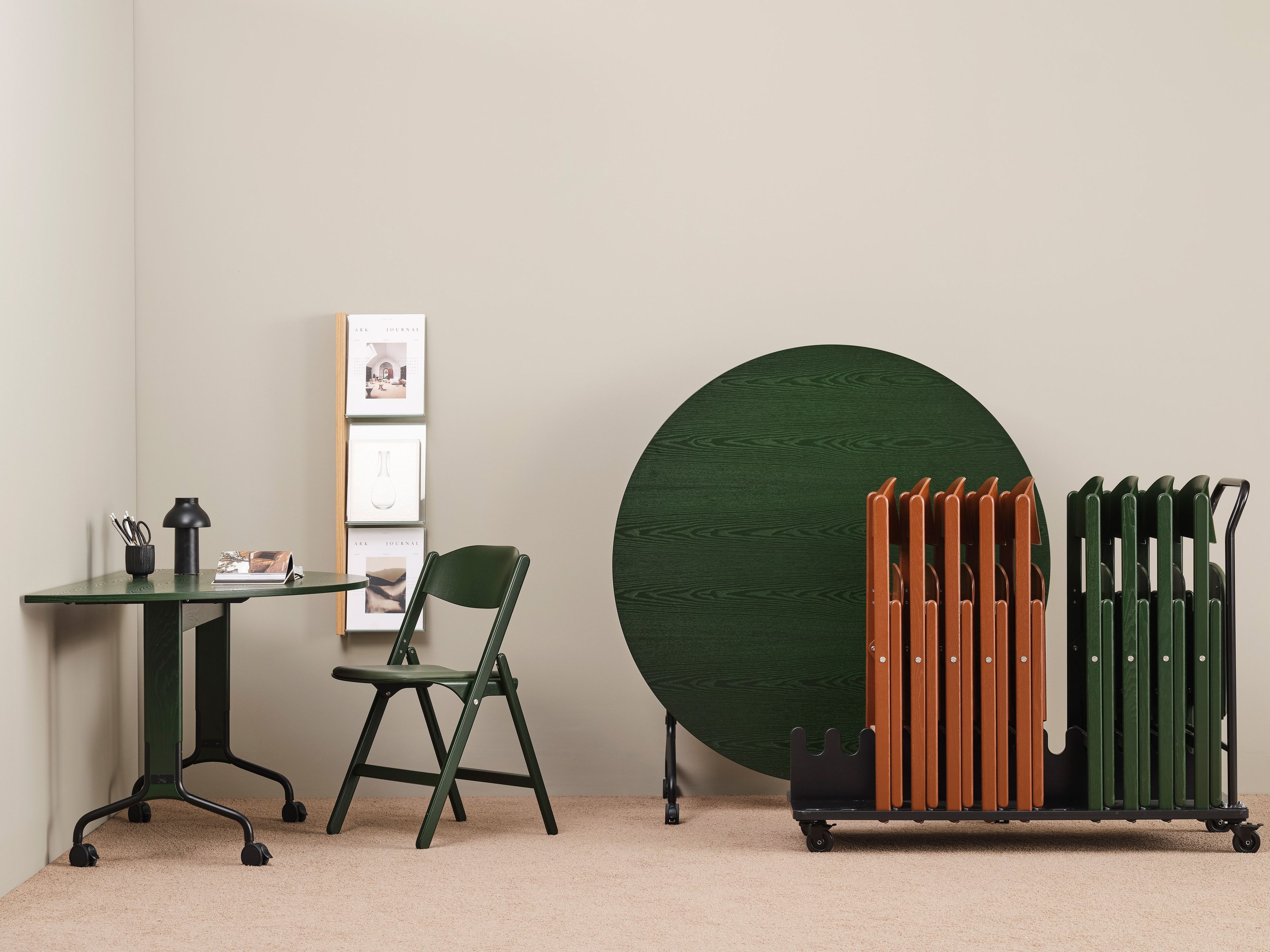 Деревянный складной стул Karl Andersson COLO ARCH-00123164 - Вид №15