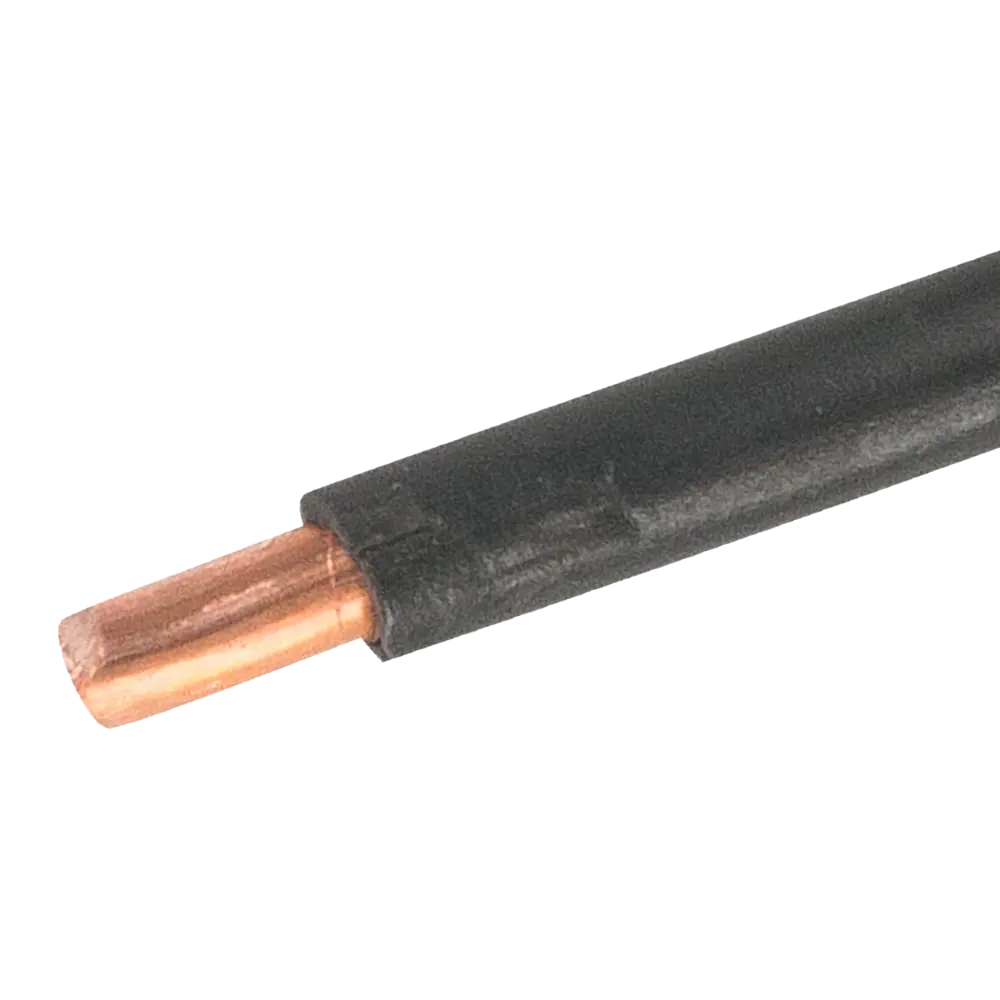 Провод Ореол ПУВ 1x4 мм на отрез ГОСТ цвет черный STLM-2176070