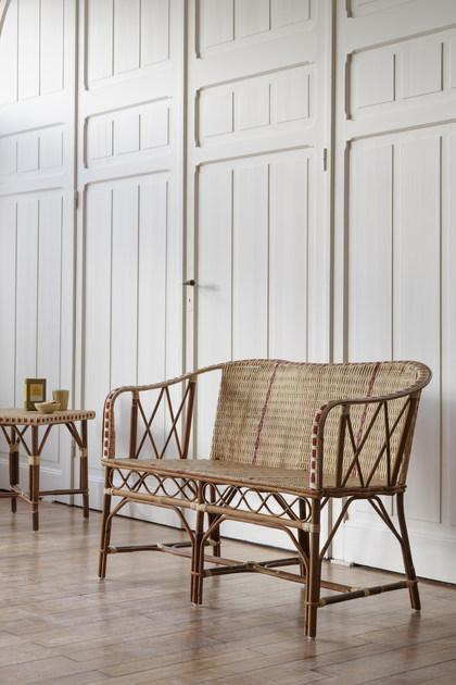 Kok Maison Скамейка из ротанга Bagatelle V03 - Вид №1