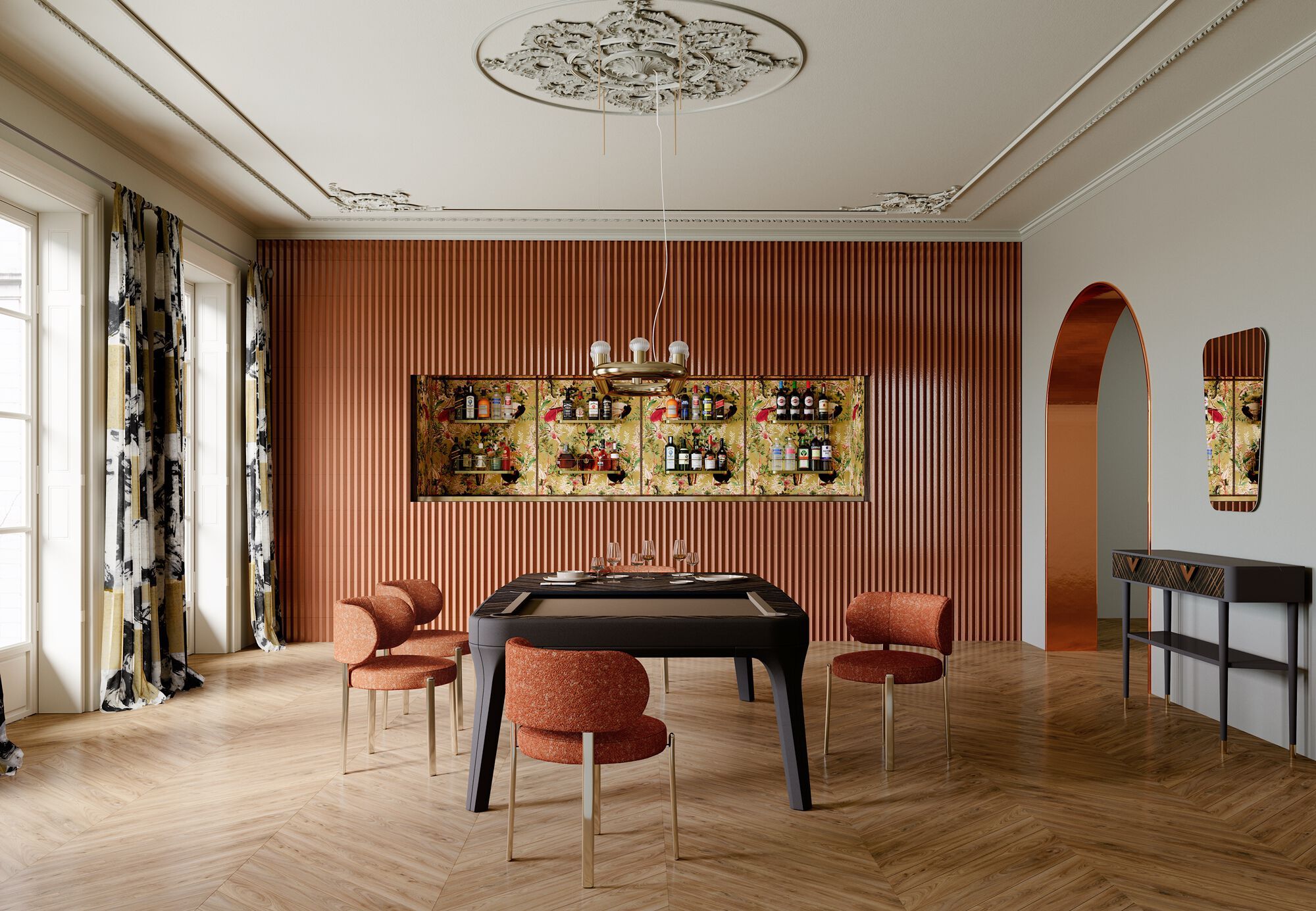 Прямоугольный бильярдный стол Vismara Design DANDY ARCH-00037353 - Вид №8