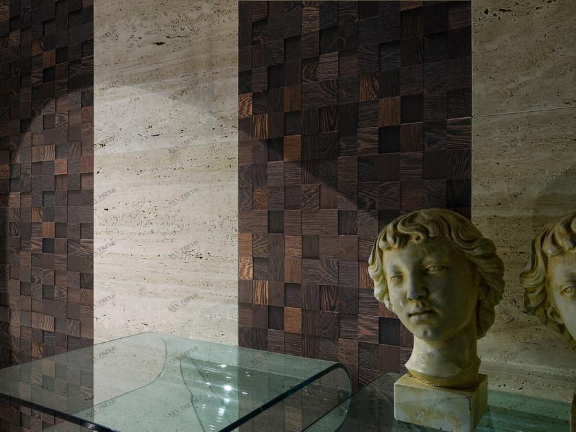 CP Parquet Мозаика с объемной поверхностью в венге Antico asolo mosaici sun-id-1411598