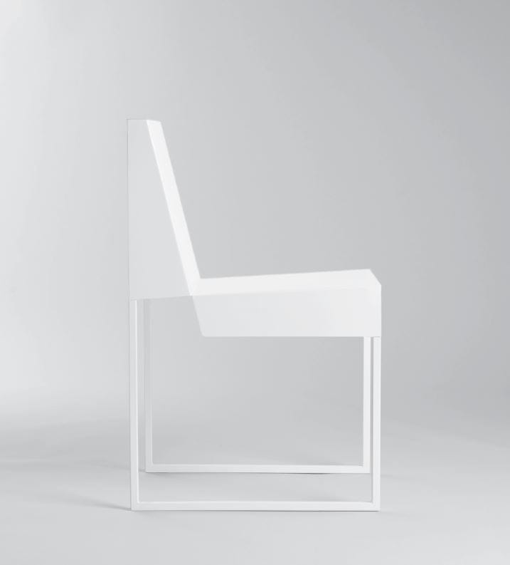 Стальной стул для сада Branca Lisboa PAPER CHAIR ARCH-00113526 - Вид №1