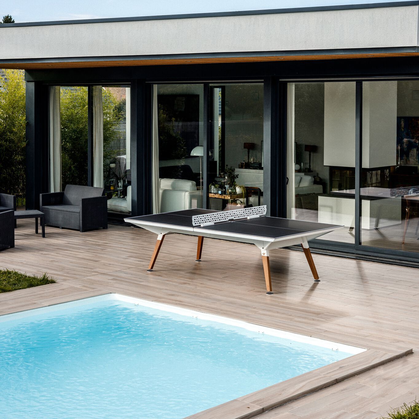 Прямоугольный стол для пинг-понга Cornilleau Origin ARCH-00080669 - Вид №9
