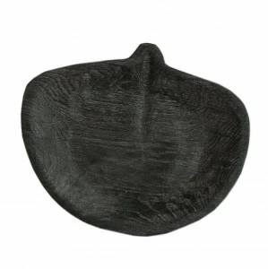 Тарелка "Блюдце липа" черная FUGA ECO WOOD 123575 Чёрный