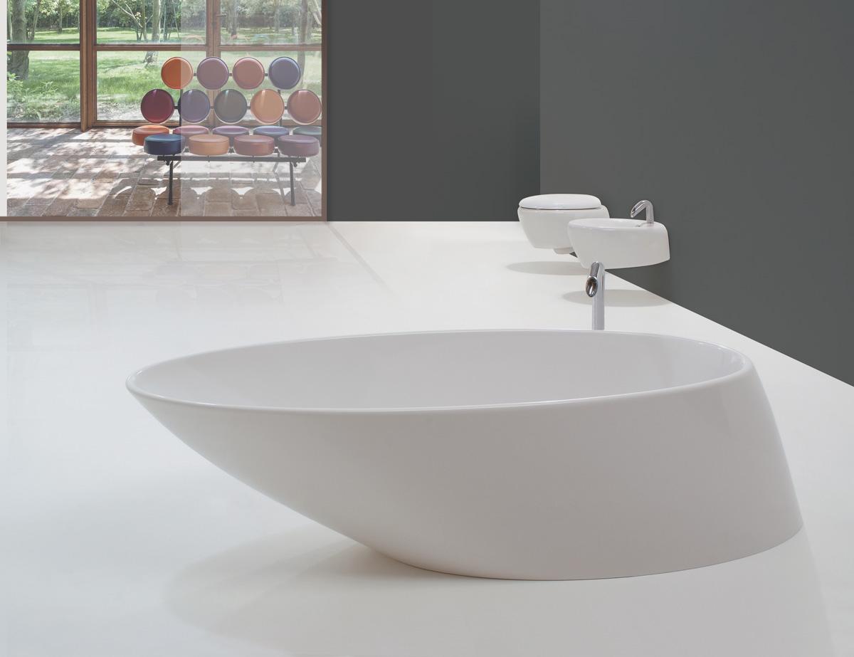 TOVA2052 Отдельностоящая ванна из из искусственного камня GSG CERAMIC TOUCH - Вид №1