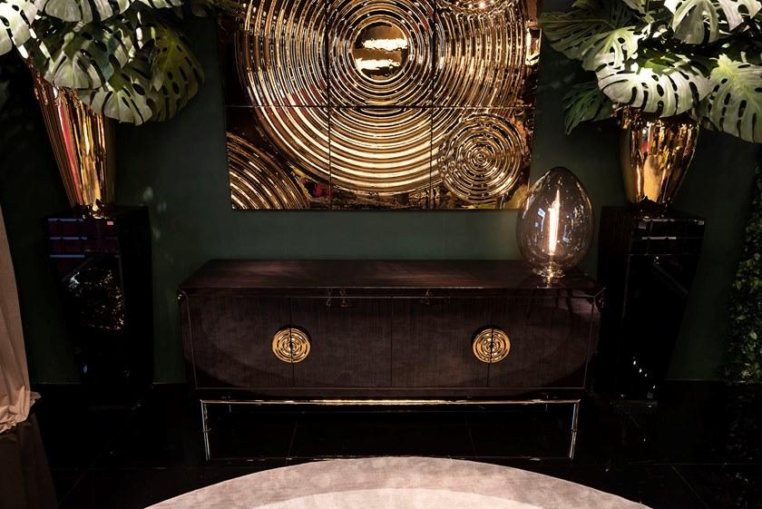 VGnewtrend Комод из черного дерева с распашными дверцами Original sin 7511968.71  - Вид №5