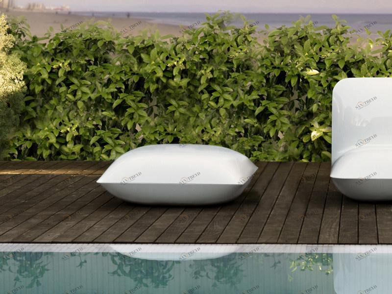 VONDOM Пуф садовый полиэтиленовый Pillow sun-id-1488846