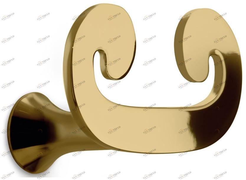 GEDY Двойной металлический крючок для халата Sissi 3326