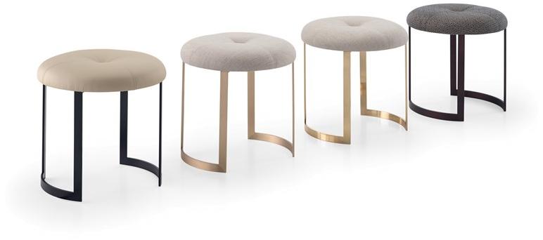 HMD INTERIORS Низкий табурет из ткани Moon sun-id-1352922 - Вид №1