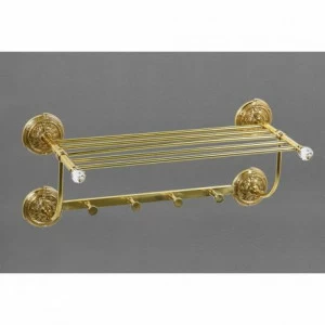 Полотенцедержатель с крючками ART&MAX BAROCCO CRYSTAL AM-2032-Do-Ant-C