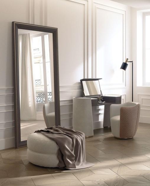 Capital Collection Круглый кожаный пуф sun-id-1423137 - Вид №3