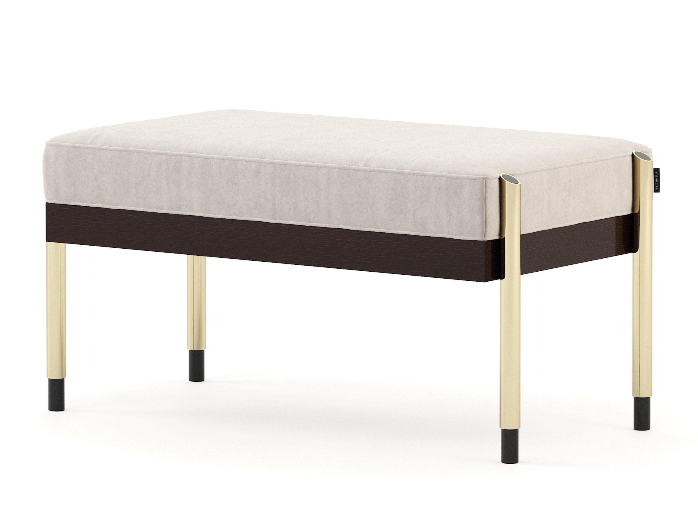 Прямоугольный бархатный пуф Stylish Club His &amp ARCH-00102253