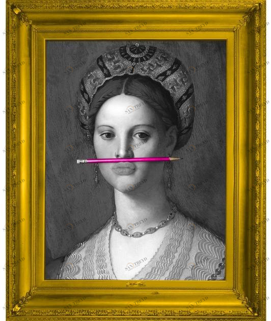 Mineheart Печать на холсте Pencil portraits Acc/097-s