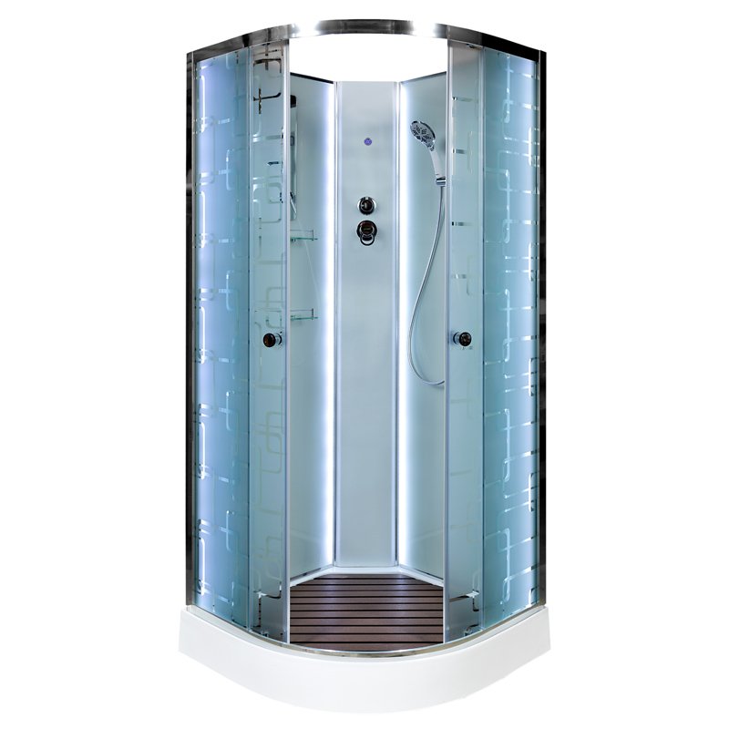 ЕМ4580 стандартная Душевая кабина DETO Серия EM ЕМ1580 N LED - Вид №29