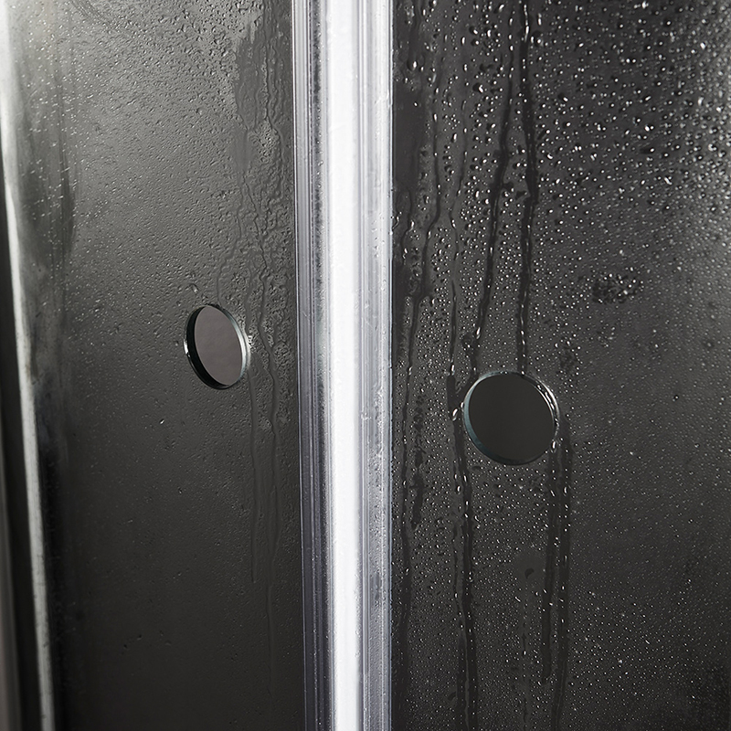 20055571 Душ Угол Nejd Прямой 80X90 Прозрачный Стеклянный Мат Алюминий Westerbergs  - Вид №1