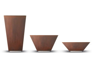 Стальная плантатор Corten™