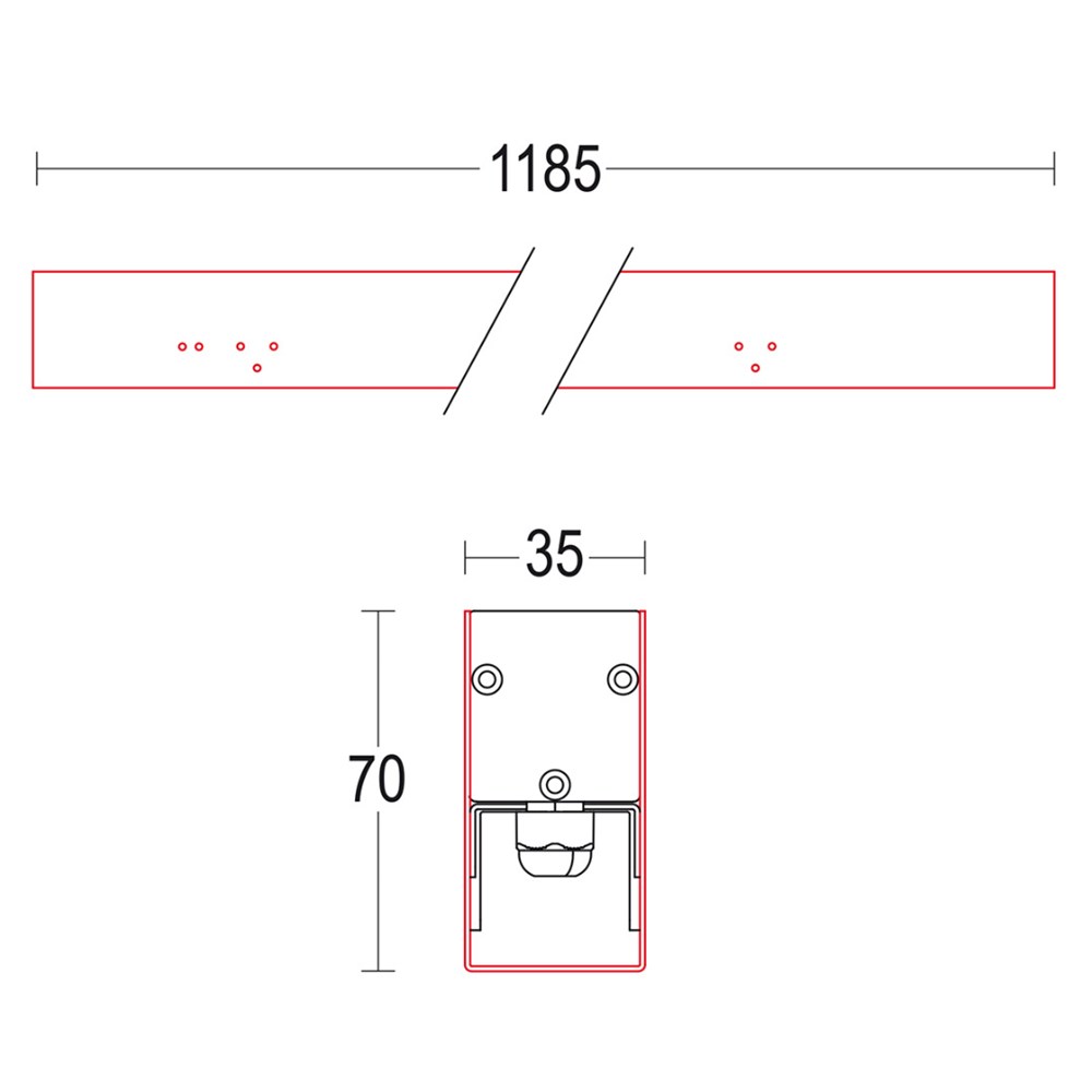 Tratto 1200 Ghidini Tratto .34 Cтекло - Вид №1