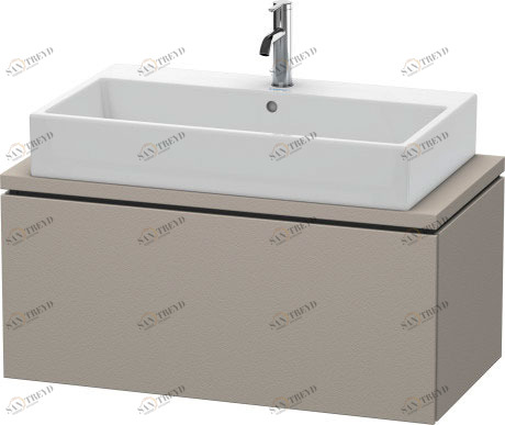 LC580301414 L-Cube Тумбочка для компактной консоли Терра, декор Duravit