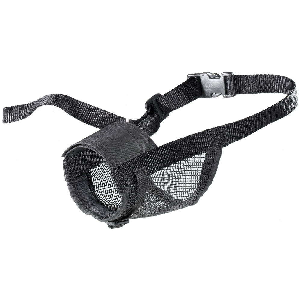 Т0051066 Намордник для собак Muzzle Net Large дл.носа 11см с сеткой FERPLAST 