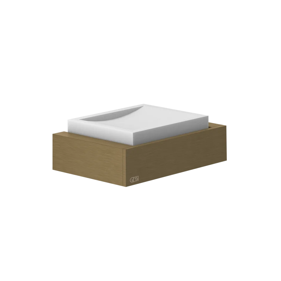 Держатель для мыла 20801 713 Gessi Inverso СТАРИННАЯ ЛАТУНЬ 20801713