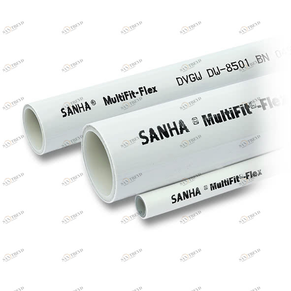 12310016 SANHA 23100 MultiFit-Flex труба в штангах по 5 м. 16 x 2,0 мм 