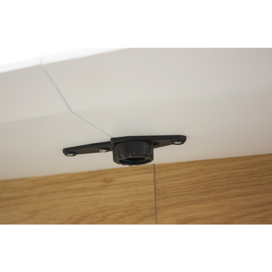 Стол обеденный, раздвижной, Tenzo Bess, 75х160/205х95 см, дуб, белый 2184001 - Вид №4