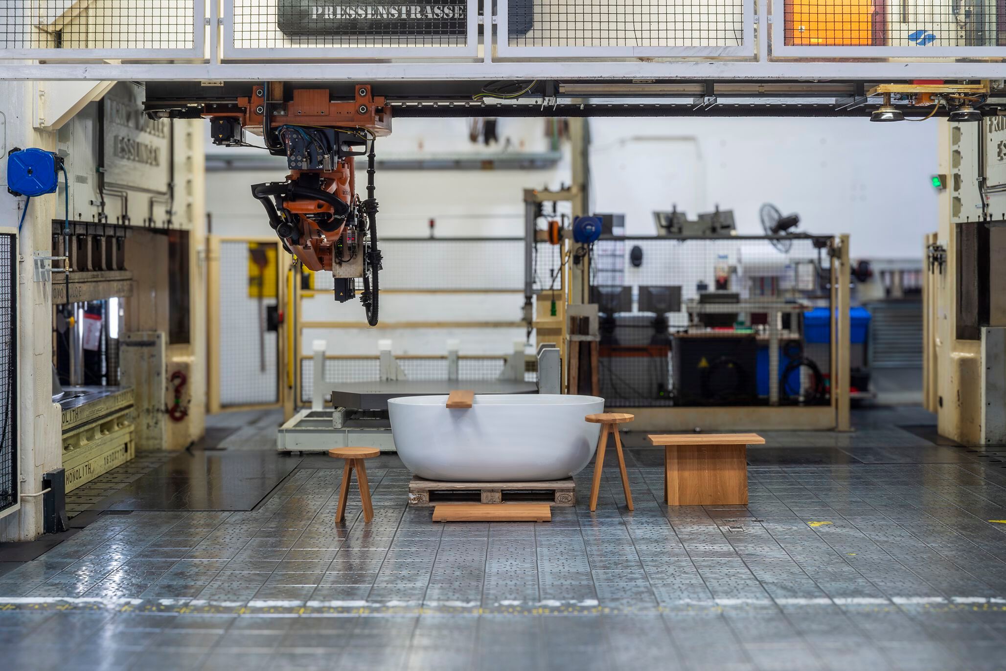 Табурет для ванной из массива дуба KALDEWEI e15-KALDEWEI ARCH-00043132 - Вид №2