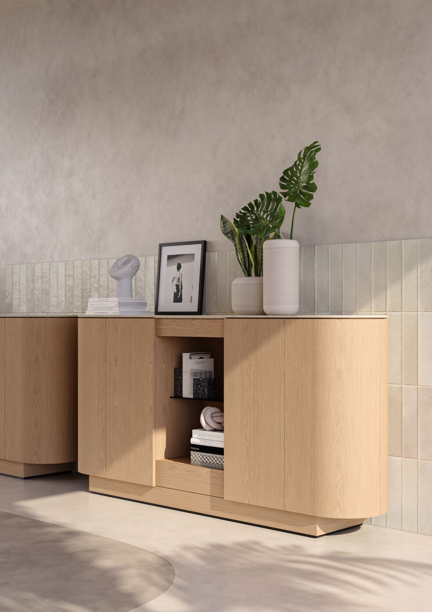 Шкаф из дуба с распашными дверями PROF Dea ARCH-00116449 - Вид №8