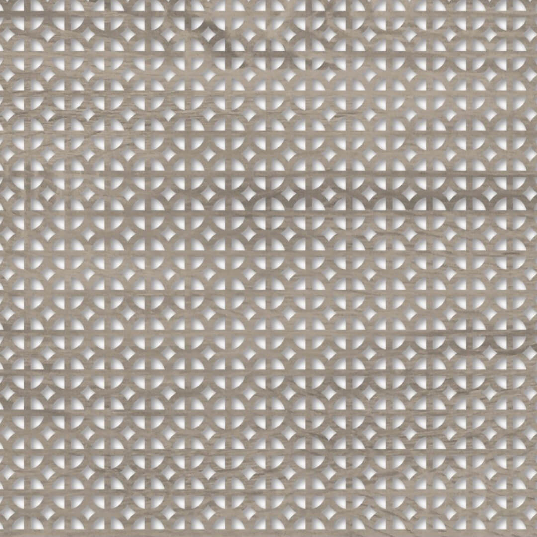 Панель декоративная перфорированная без рамки 1112х512 мм Сусанна Дуб винтаж STELLA (2шт) Дамаско STSR-199 - Вид №1