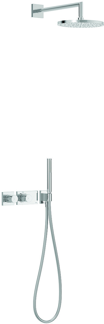 БЛОЧНАЯ СИСТЕМА блочная система 2-ходовой скрытый термостатический смеситель для душа в комплекте-20735213 TRES