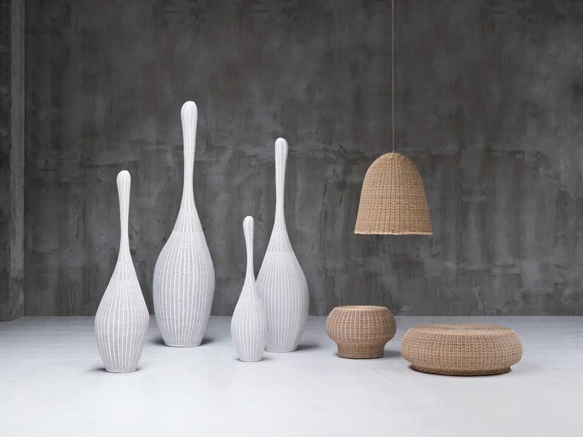 Gervasoni Низкий круглый плетеный журнальный столик Bell + bolla + corallo sun-id-1396970 - Вид №3