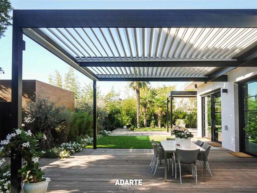 ADARTE Алюминиевая пергола с регулируемыми жалюзи  A101  - Вид №14