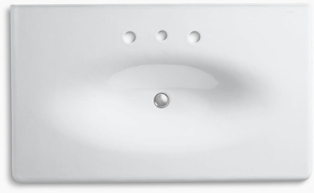 K-3051-8-95 Накладная раковина на столешницу  прямоугольная Kohler  - Вид №3