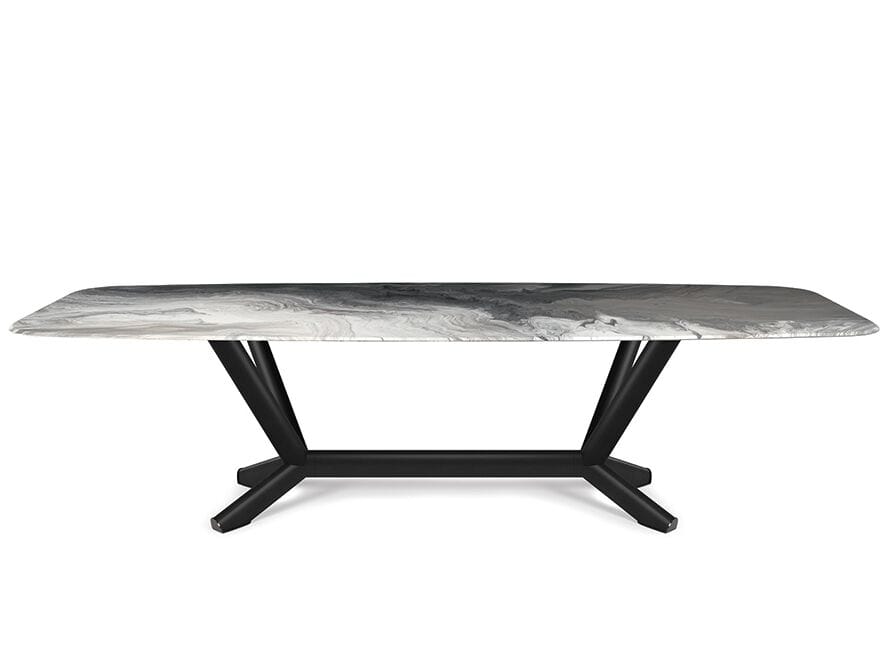 Стальной и хрустальный бочковый стол Cattelan italia строгальный станок ARCH-00095245