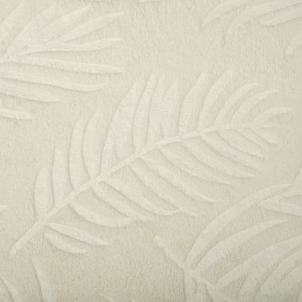 Плед TEXREPUBLIC Листья 150×200 см скандинавский бежевый 89417259 STLM-1563681 - Вид №1