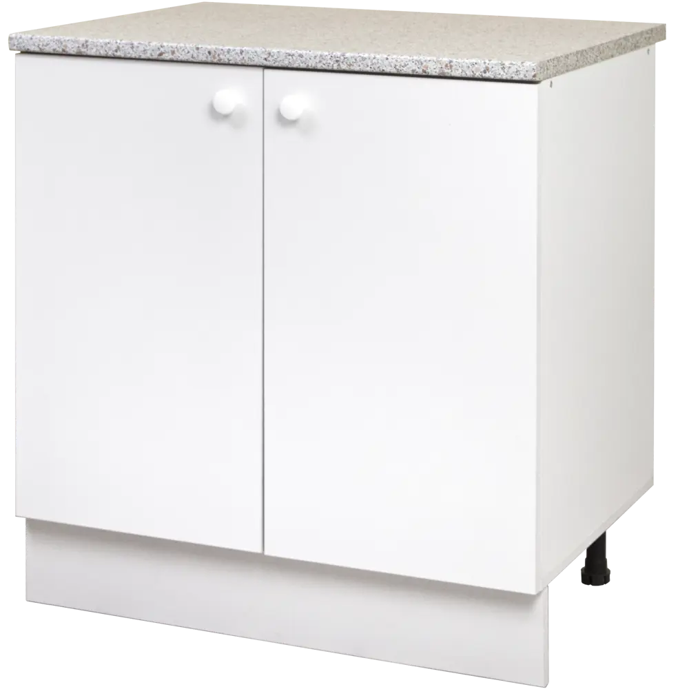 Шкаф напольный Бэлла 80x86x60 см ЛДСП цвет белый Santreyd STLM-2066067