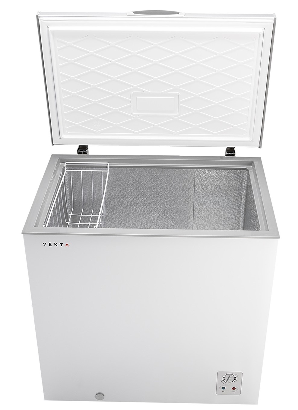 9163253 Морозильный ларь VEKTA FR-220S02 серебристый STDN-0105687 - Вид №1