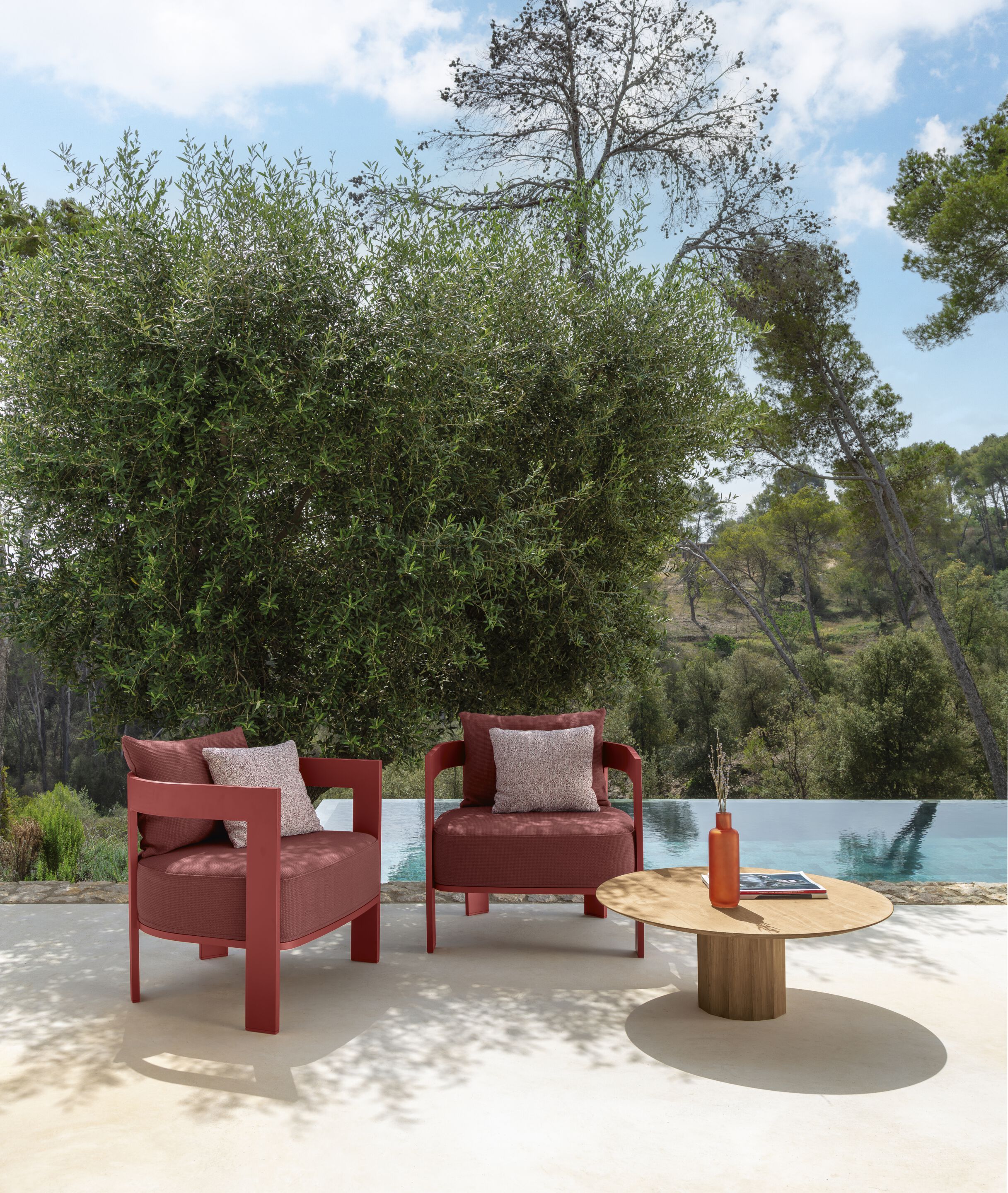 Тканевое садовое кресло Talenti Argo-alu ARCH-00110885 - Вид №1