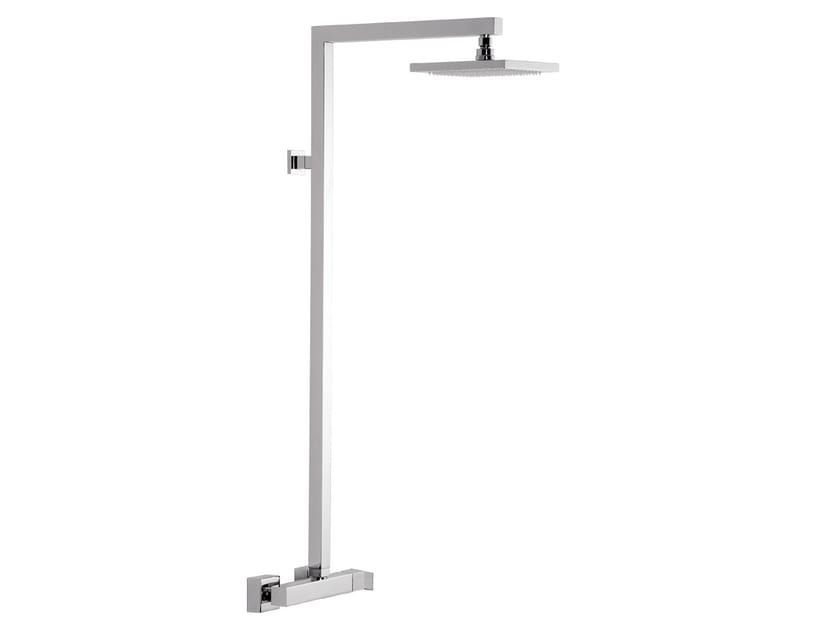 Хромированная латунная настенная душевая колонна с душем Daniel Rubinetterie Skyline ARCH-00073651