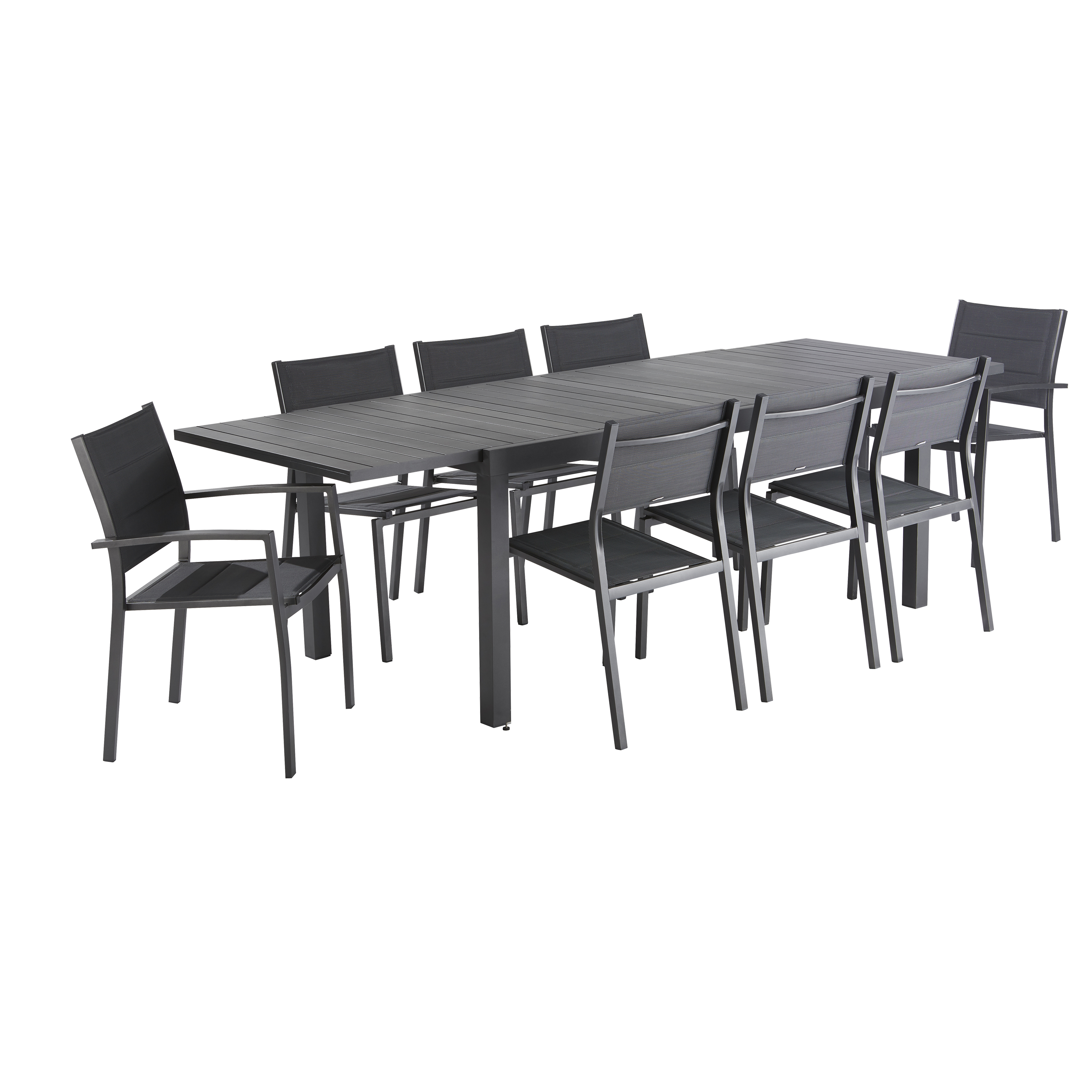 Стол раздвижной NATERIAL Lyra для сада и террасы с алюминиевой столешницей 83719639 STLM-0043748 - Вид №13