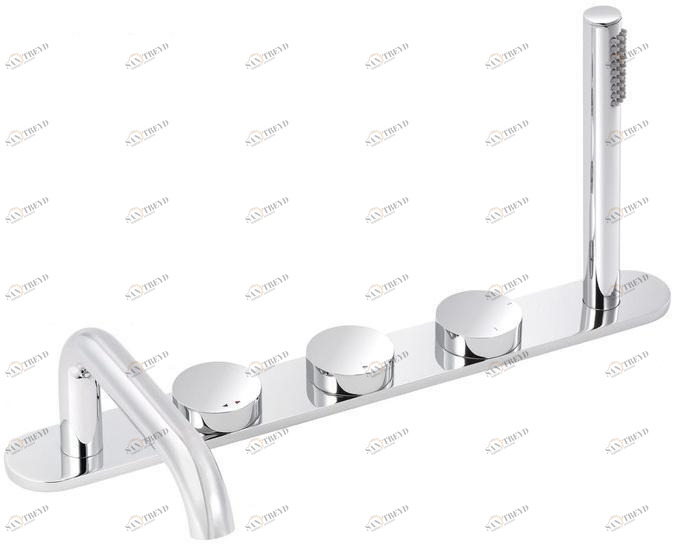 rvb Термостатическая металлическая ванна с ручным душем Tune 4595.--.70