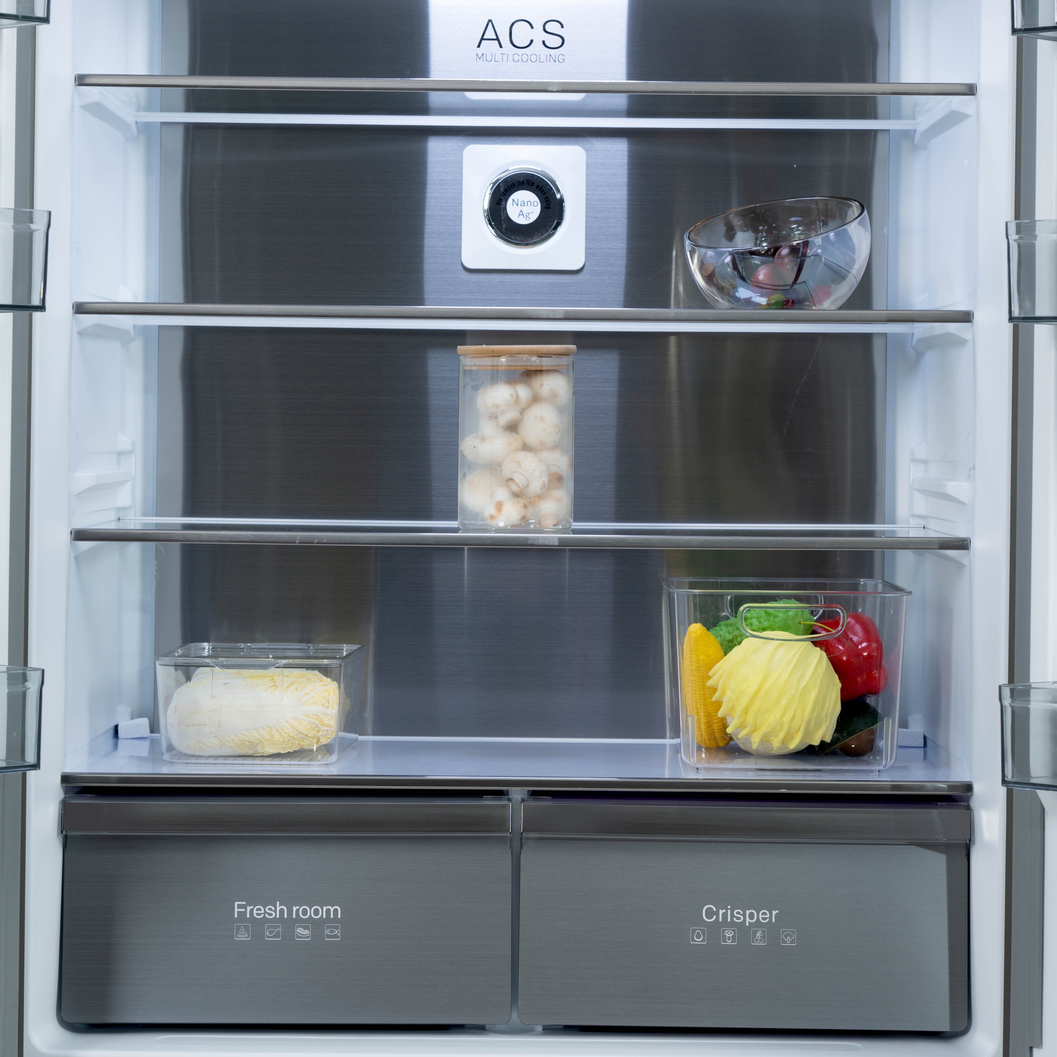 9174202 Холодильник многодверный   Бирюса CD 496 TCG серый STDN-0138445 - Вид №4