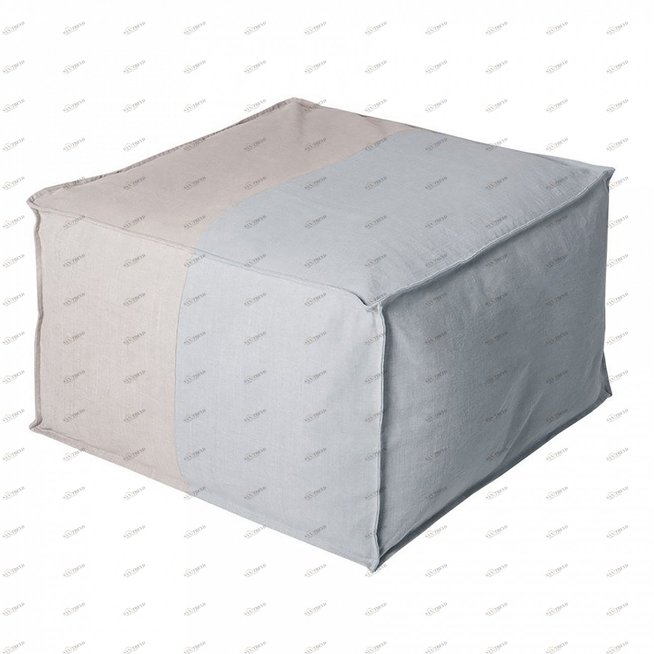 Пуфик FATTY светло-серый SITS FATTY 191988 Бежевый;серый 